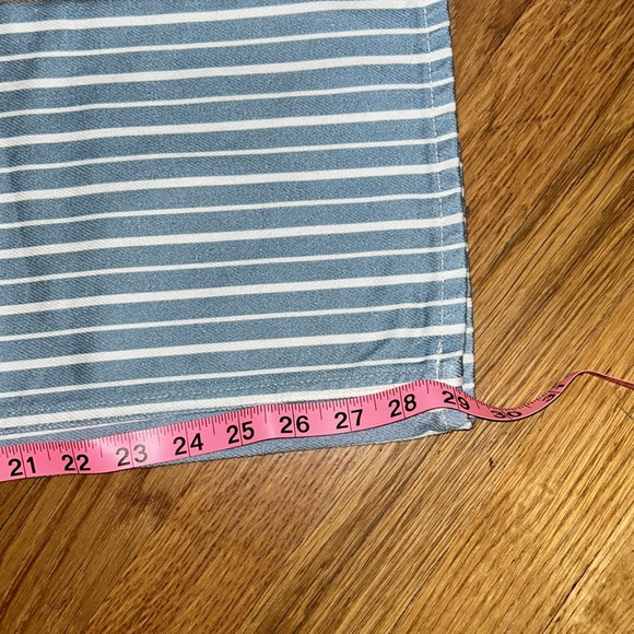 Reformation Cynthia Jeans Stripe 31 NWOT - Picture 6 of 6